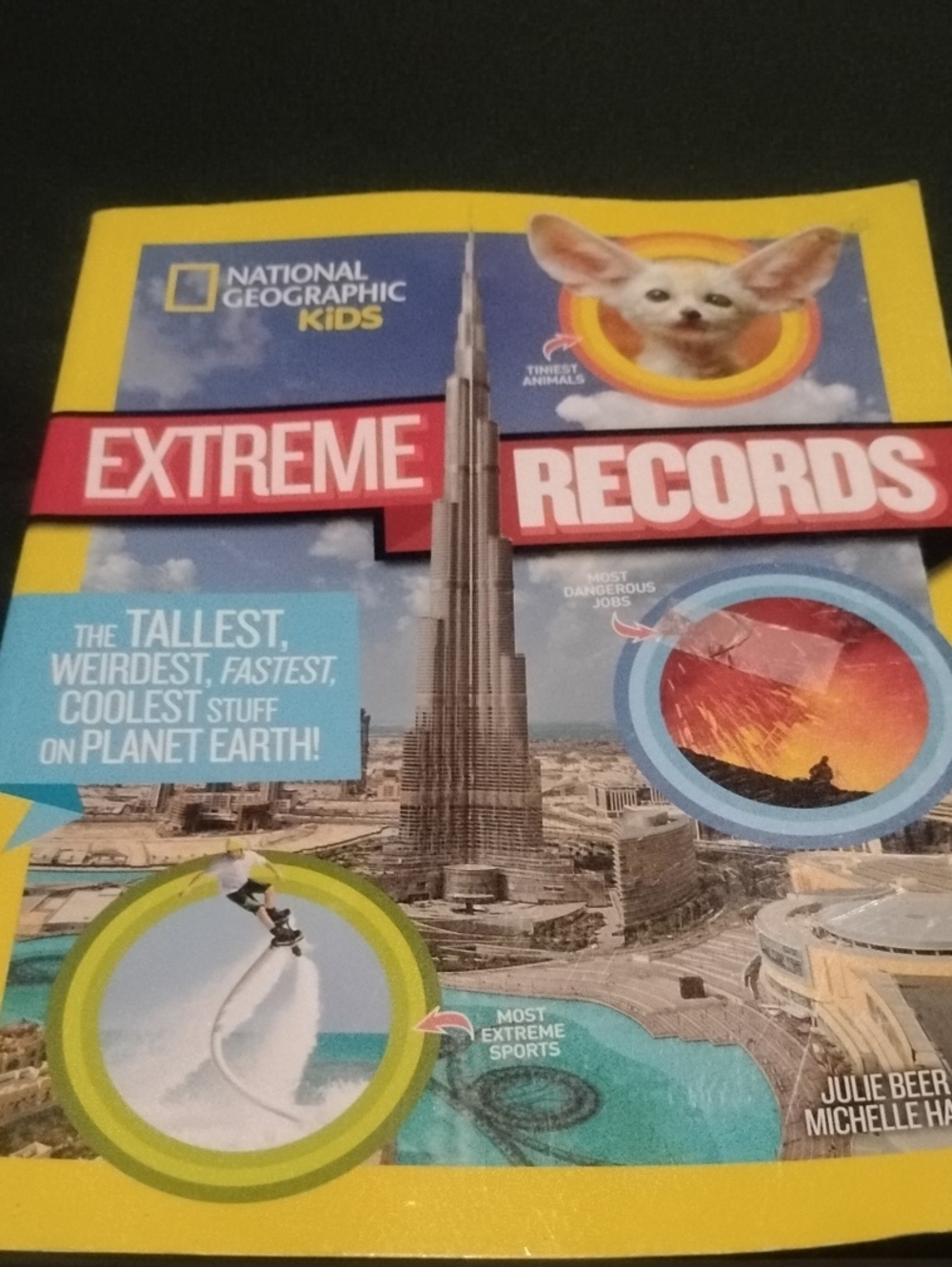 National Geographic Kids Extreme Records - Yellow, Blue, Red